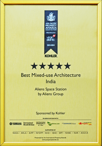  best mix use architecture award for aliens 